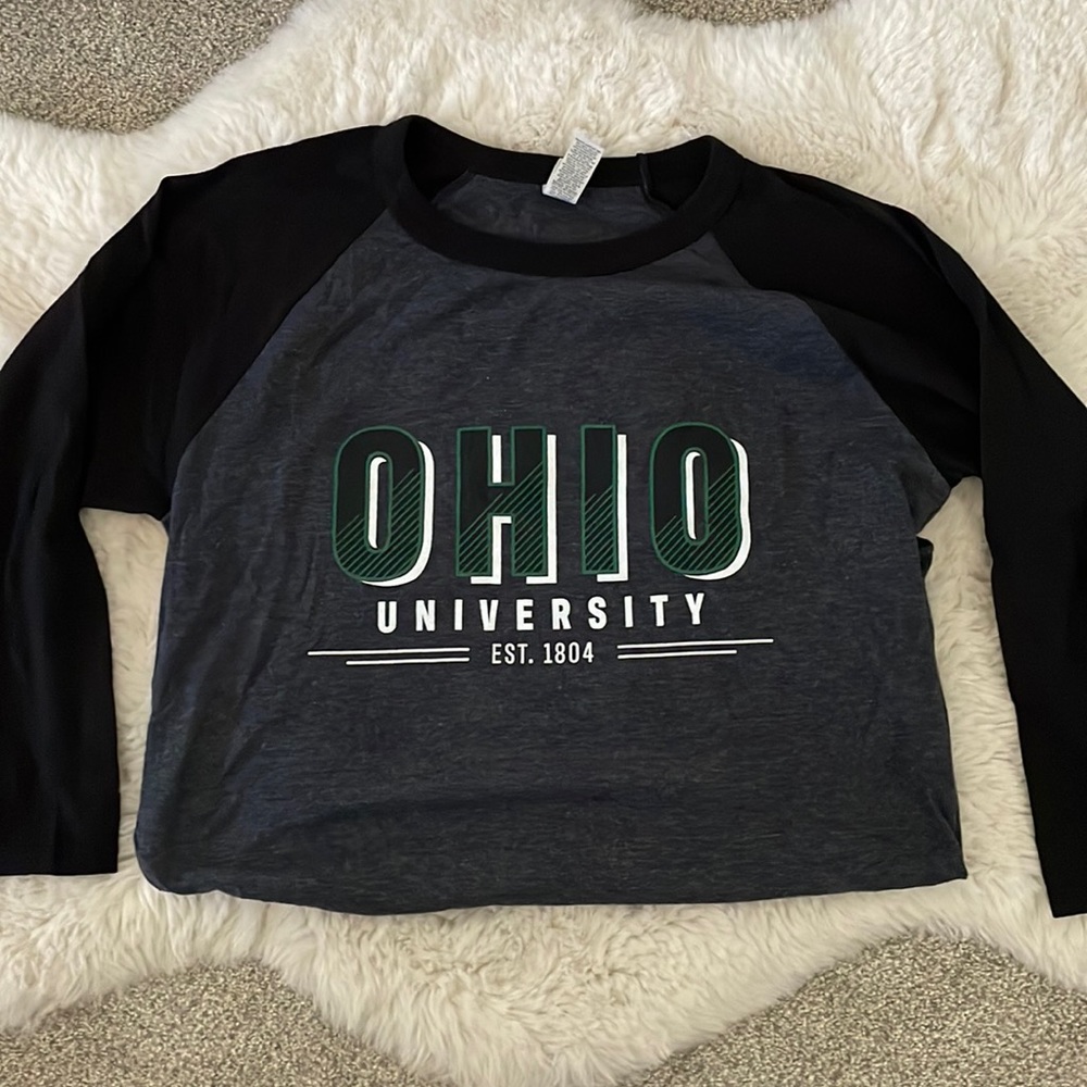 OU Ohio University Baseball Tee
